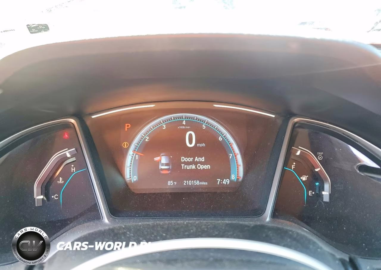 2017 Honda Civic Exl VIN:19XFC1F77HE209346 - 9