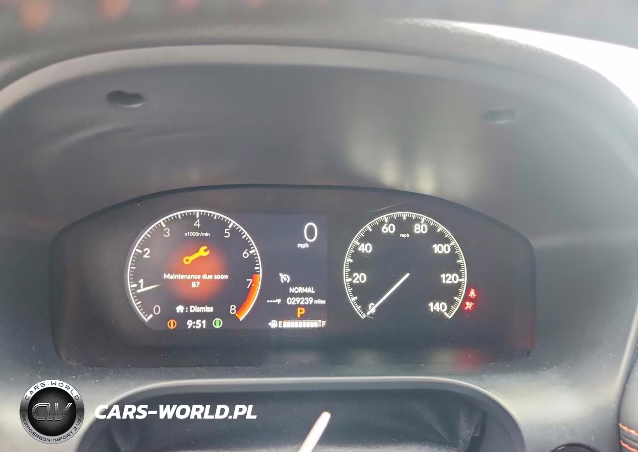 2025 Honda Hr-V Sport VIN:3CZRZ2H51SM702251 - 9