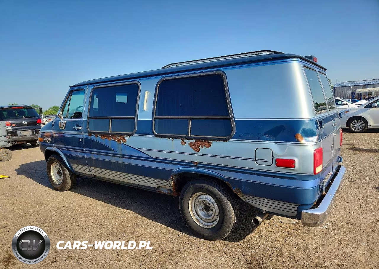 1993 Chevrolet G20 VIN:2GBEG25K4P4150153 - 2