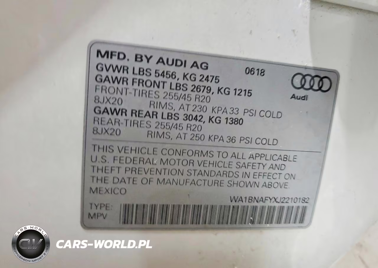 2018 Audi Q5 Premium Plus VIN:WA1BNAFYXJ2210182 - 12