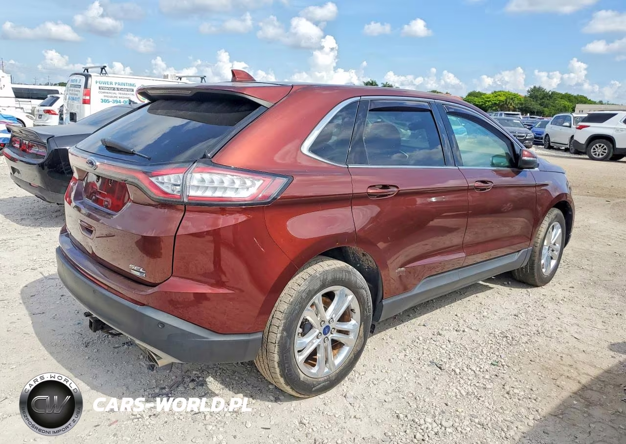 2015 FORD EDGE SEL SEL VIN:2FMTK4J93FBB89807 - 3