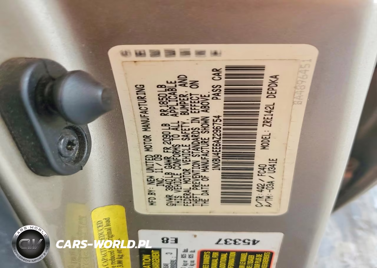 2010 Toyota Corolla Le VIN:1NXBU4EE6AZ296754 - 12