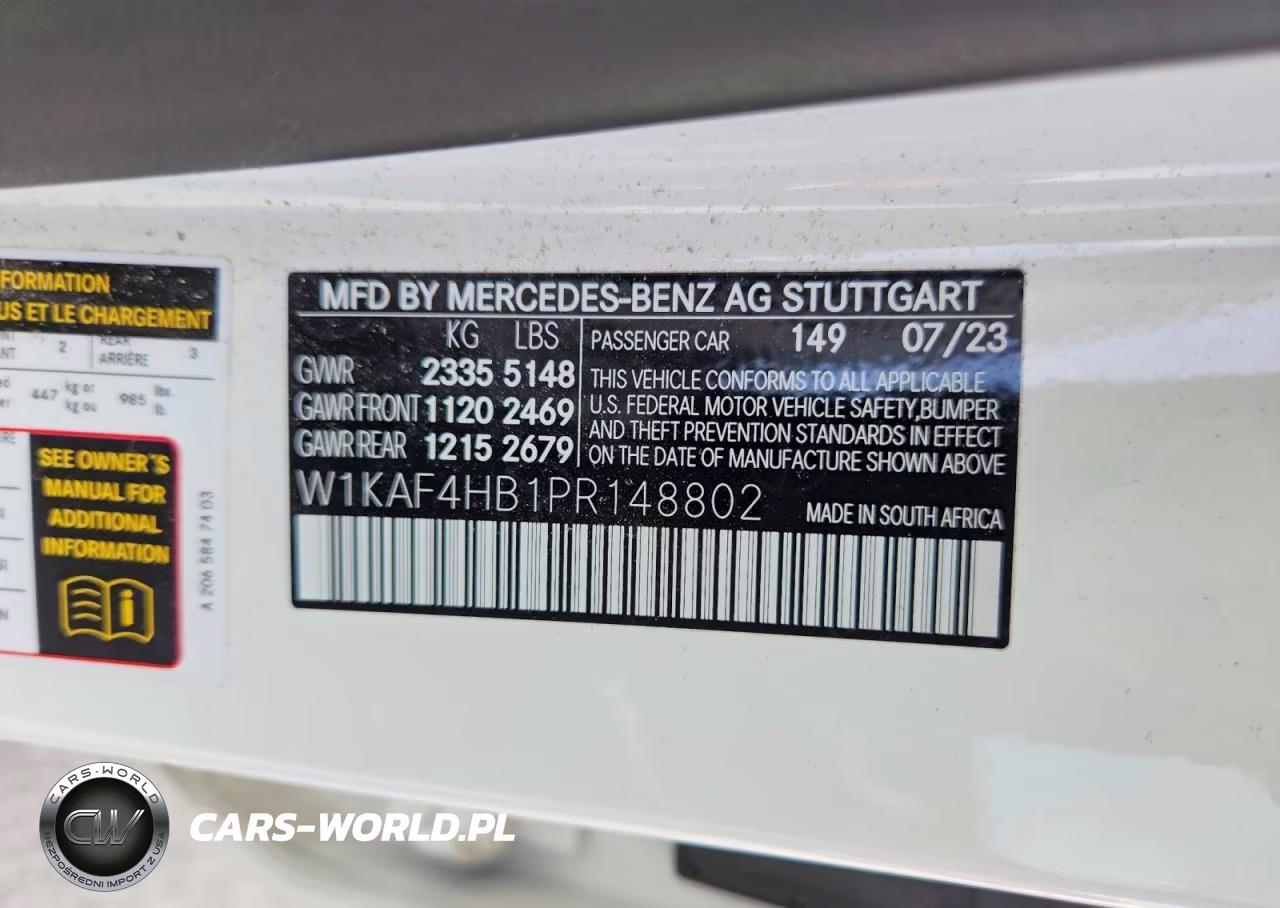 2023 Mercedes-Benz C 300 4Matic VIN:W1KAF4HB1PR148802 - 12