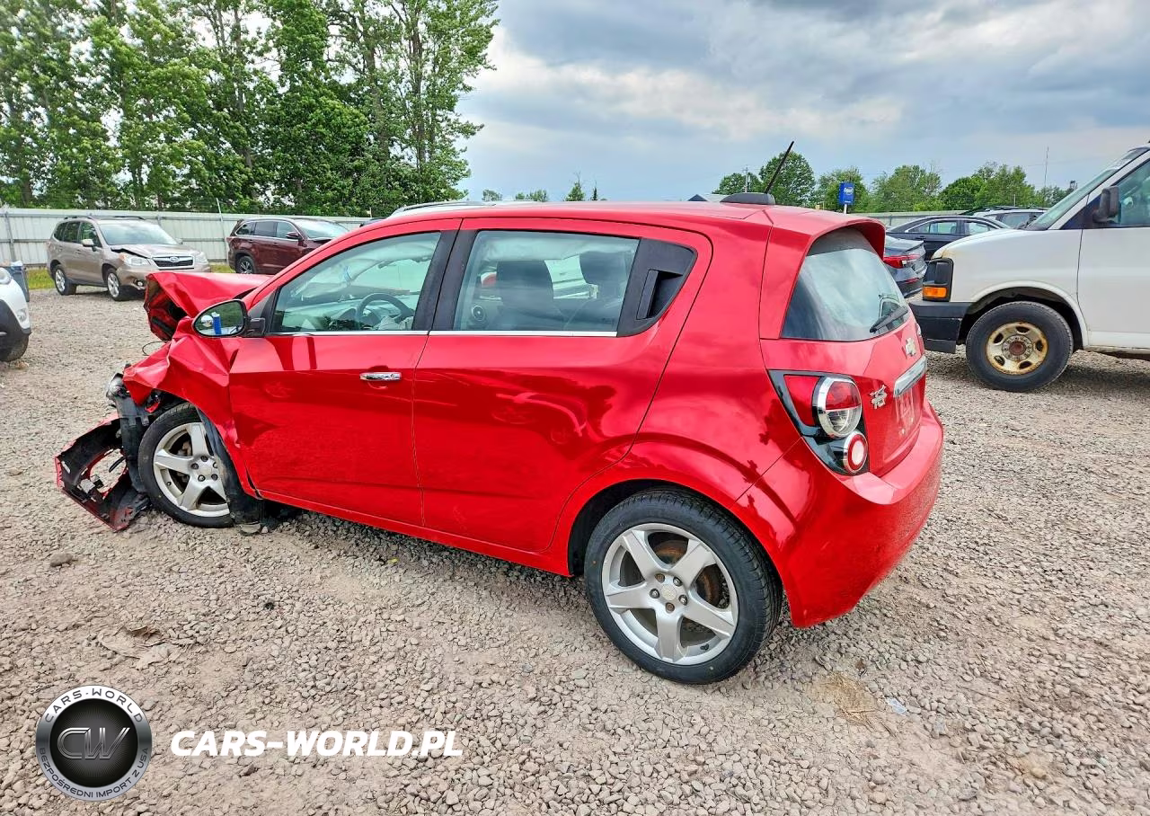 2015 Chevrolet Sonic Ltz VIN:1G1JE6SB2F4211282 - 2