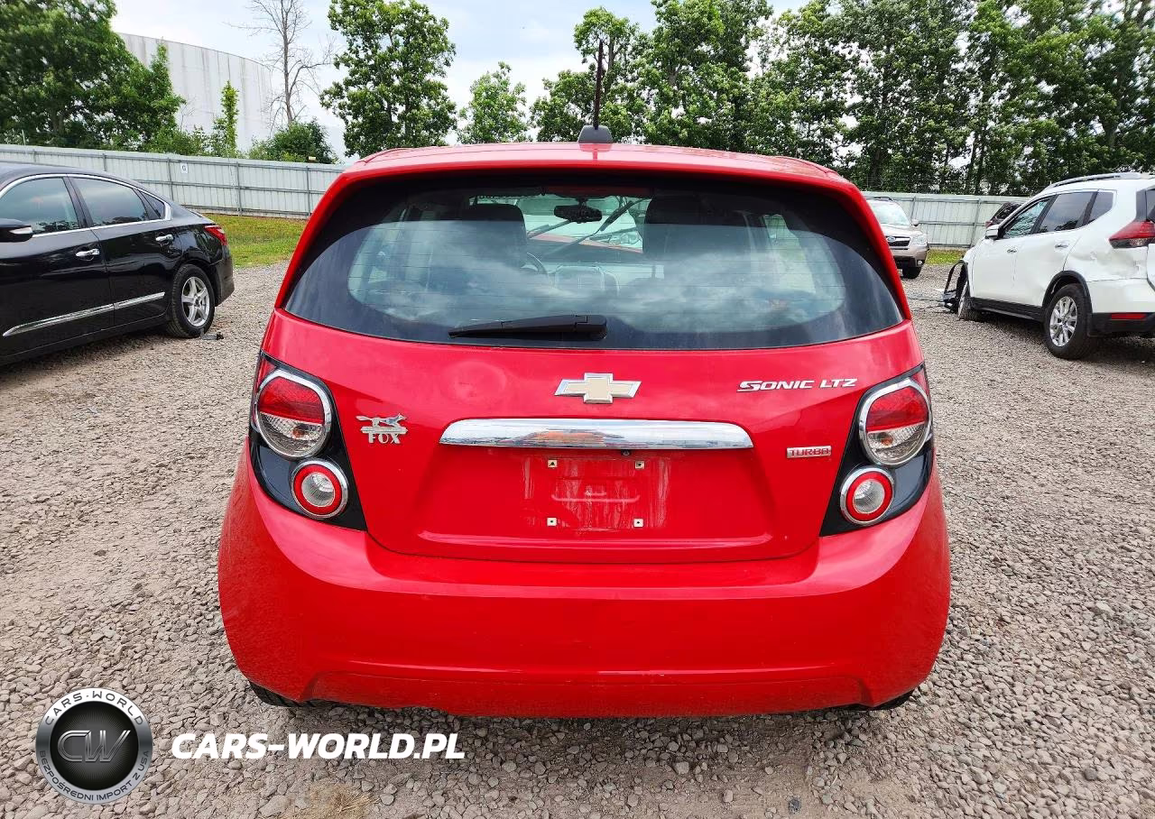 2015 Chevrolet Sonic Ltz VIN:1G1JE6SB2F4211282 - 6