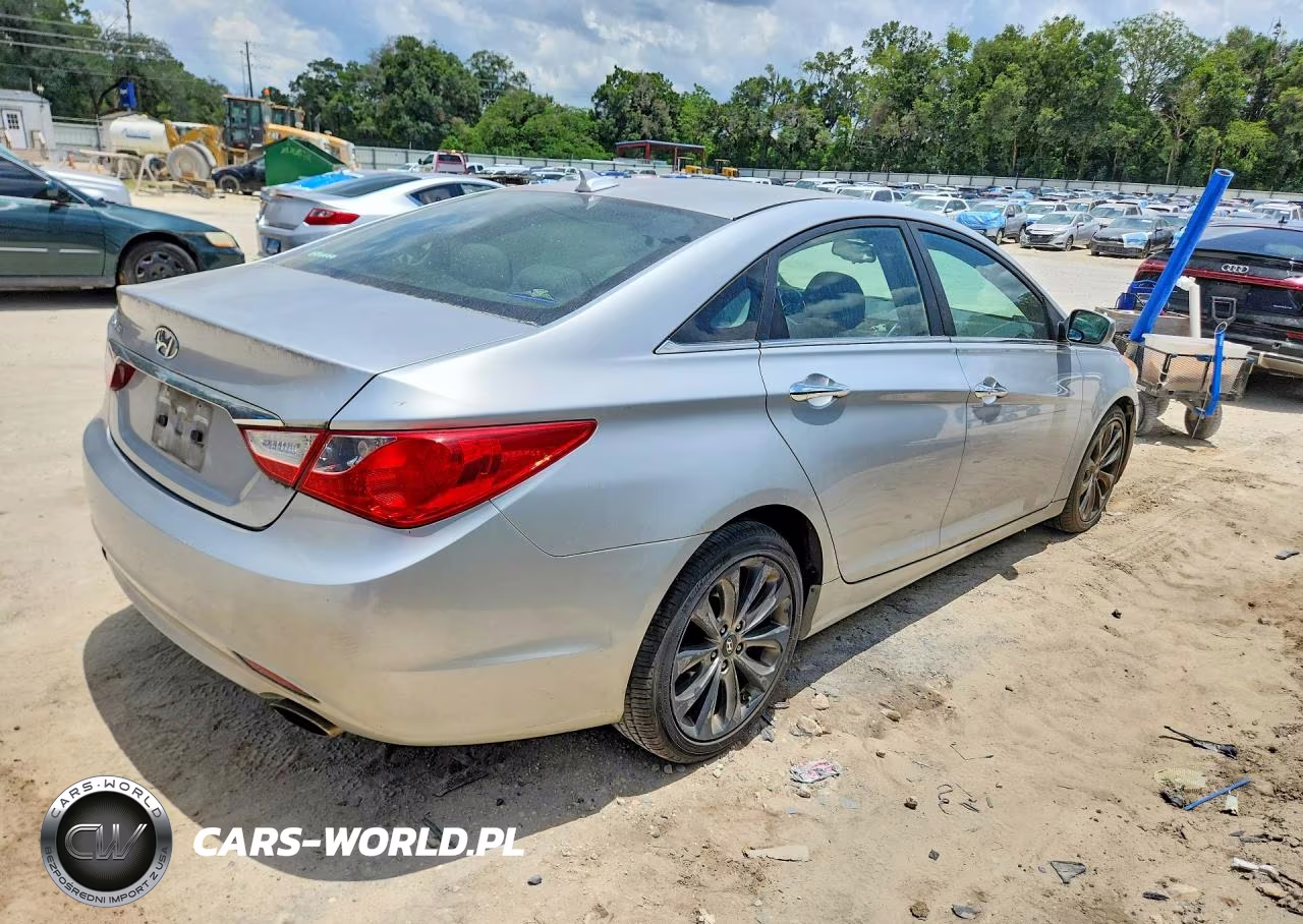 2012 Hyundai Sonata Se VIN:5NPEC4AC0CH370532 - 3