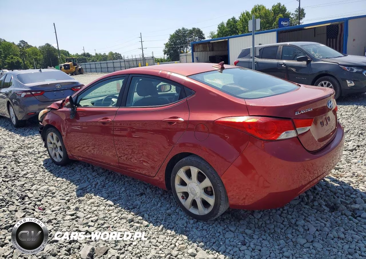 2011 Hyundai Elantra Limited VIN:KMHDH4AEXBU104529 - 2