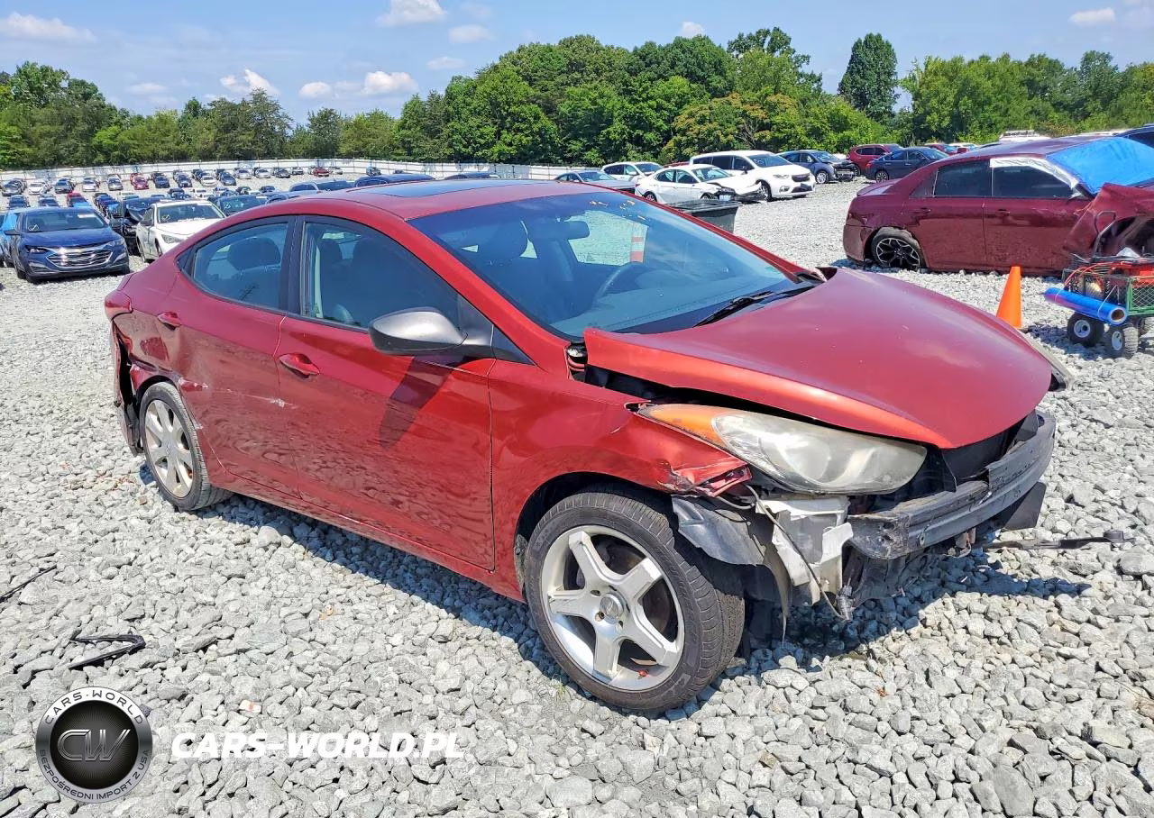2011 Hyundai Elantra Limited VIN:KMHDH4AEXBU104529 - 4