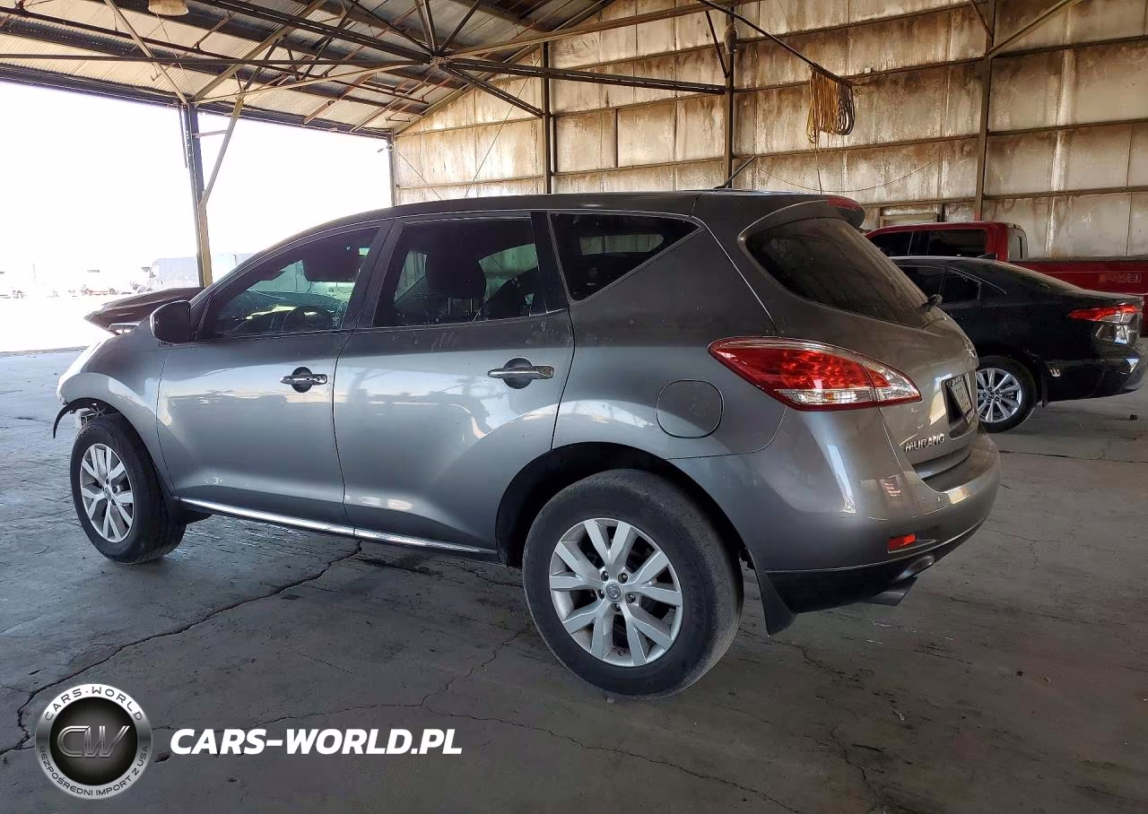2013 Nissan Murano S VIN:JN8AZ1MU5DW210761 - 2