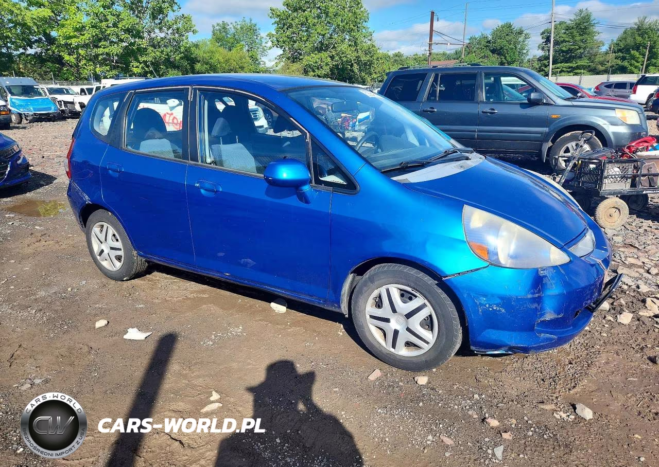 2007 Honda Fit VIN:JHMGD38407S044900 - 4