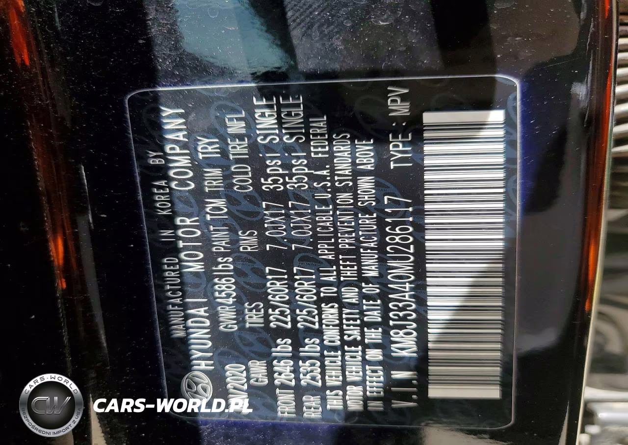 2021 Hyundai Tucson Value VIN:KM8J33A40MU286117 - 13