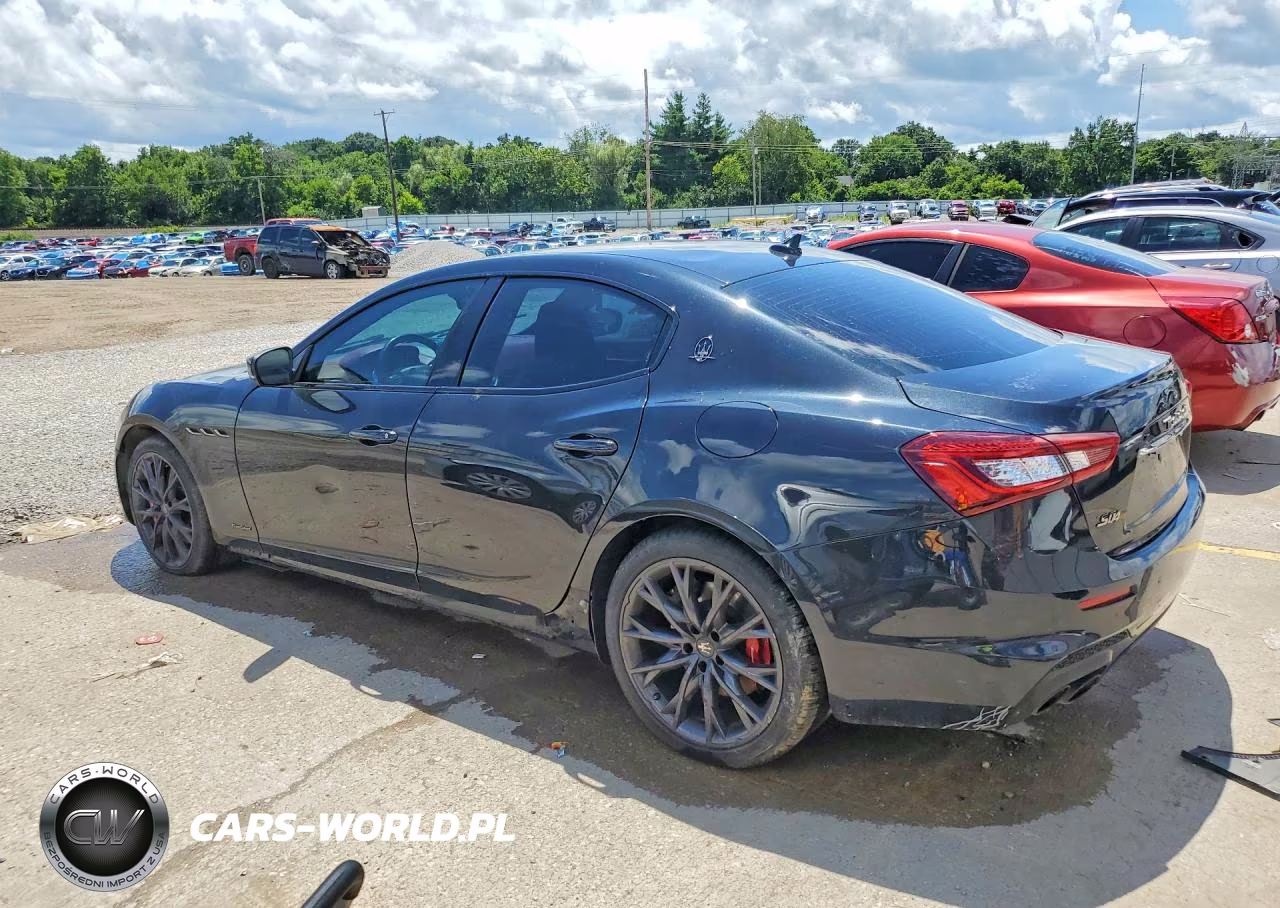2020 Maserati Ghibli S VIN:ZAM57YTS3L1350374 - 2