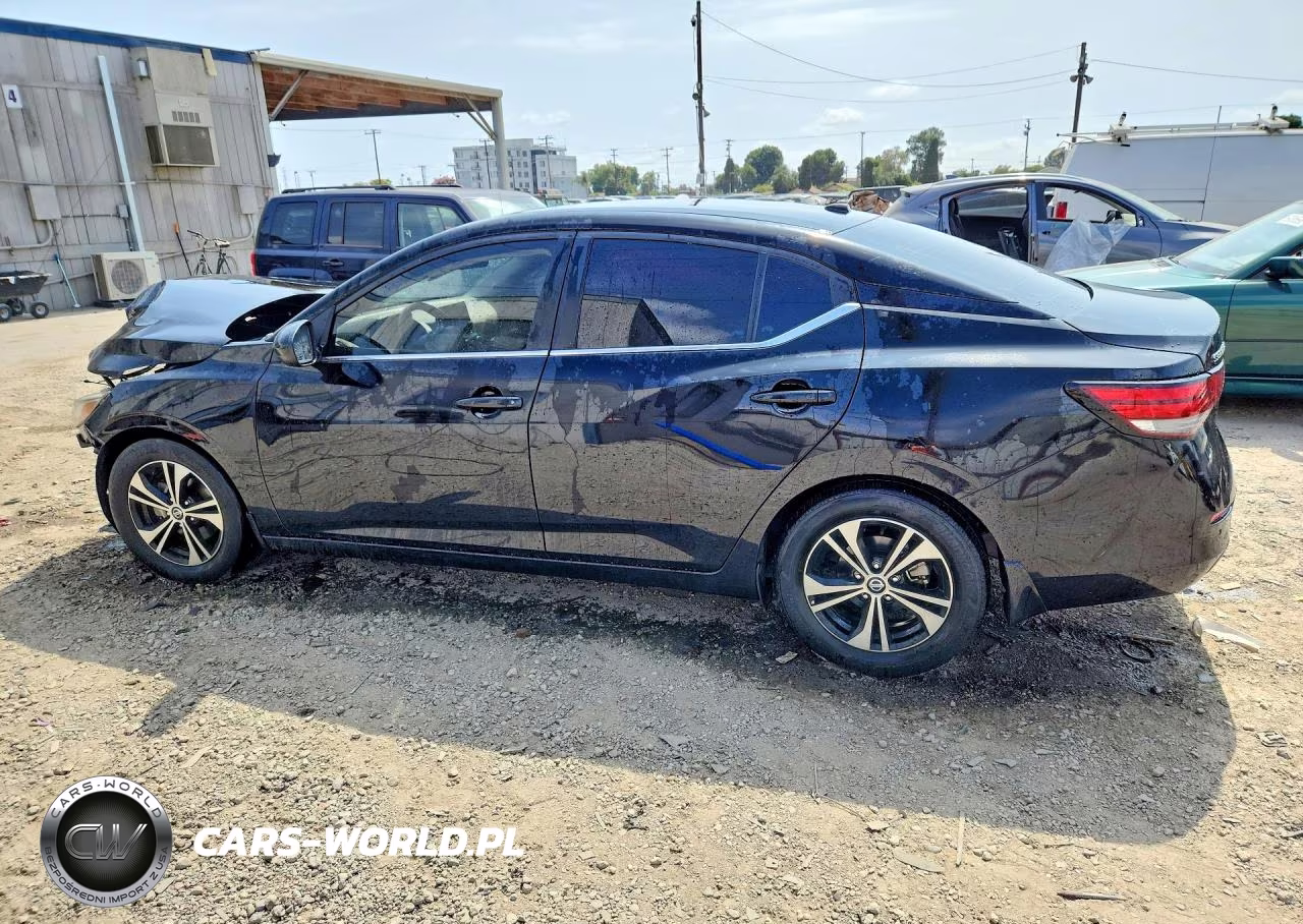 2022 Nissan Sentra Sv VIN:3N1AB8CV6NY293889 - 2