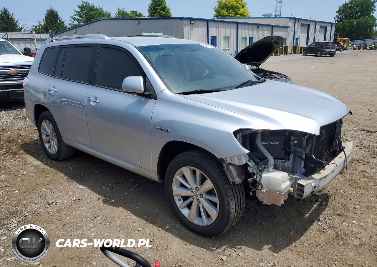 2010 Toyota Highlander Hybrid VIN:JTEBW3EH3A2041120 - 4