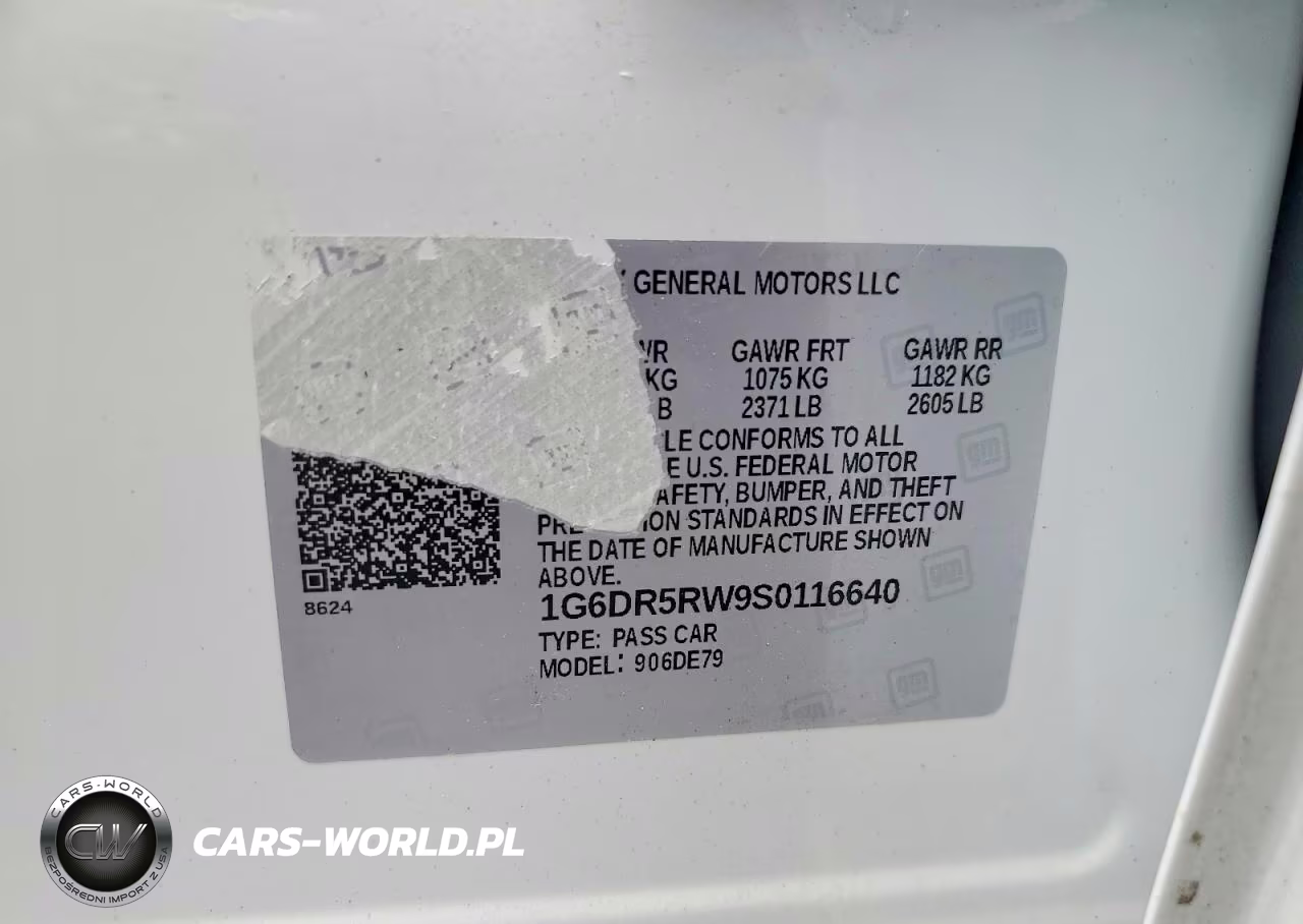 2025 Cadillac Ct5-V VIN:1G6DR5RW9S0116640 - 12