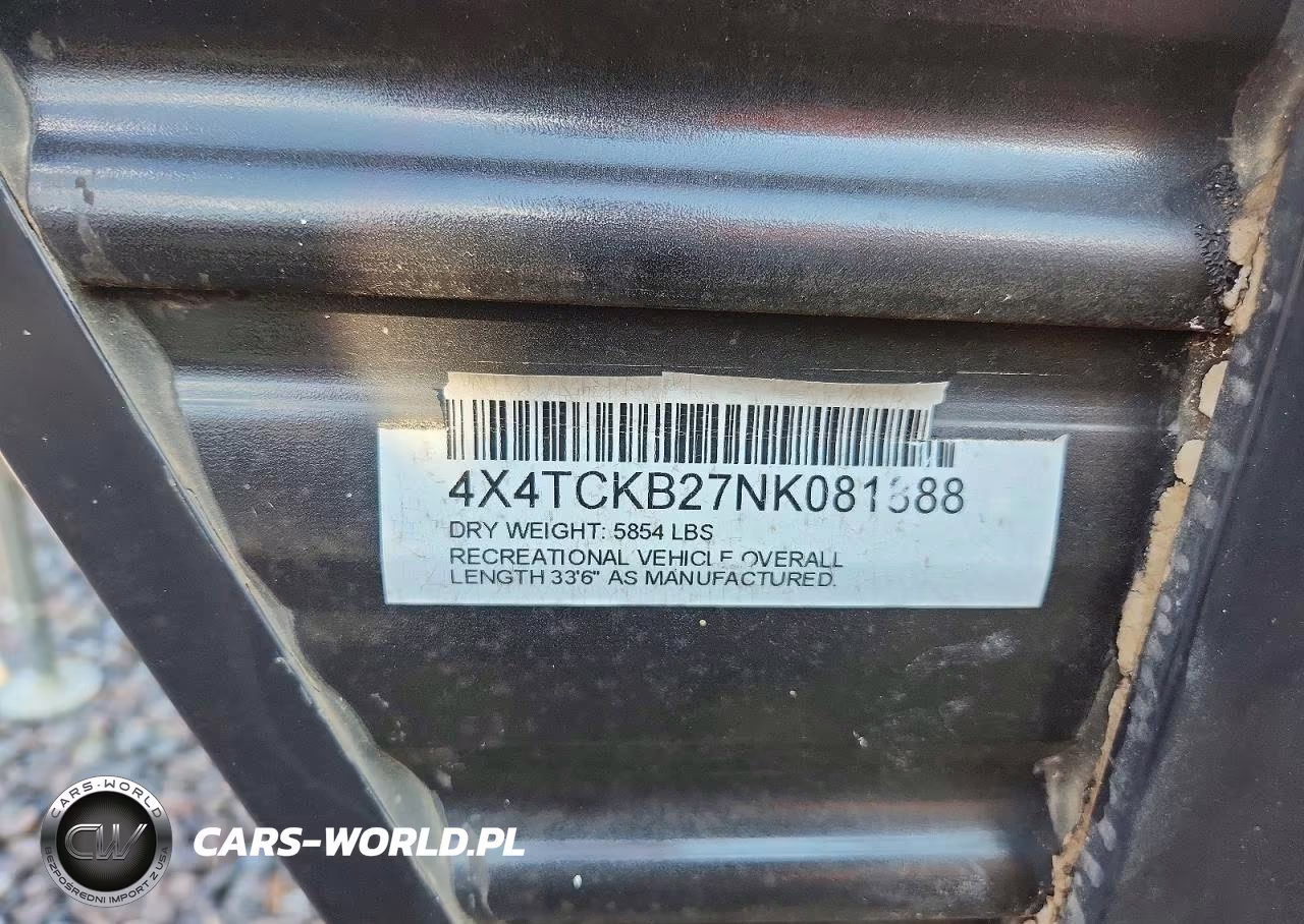 2022 Forester River Recreational Vehicle (Rv) - Rv VIN:4X4TCKB27NK081888 - 10