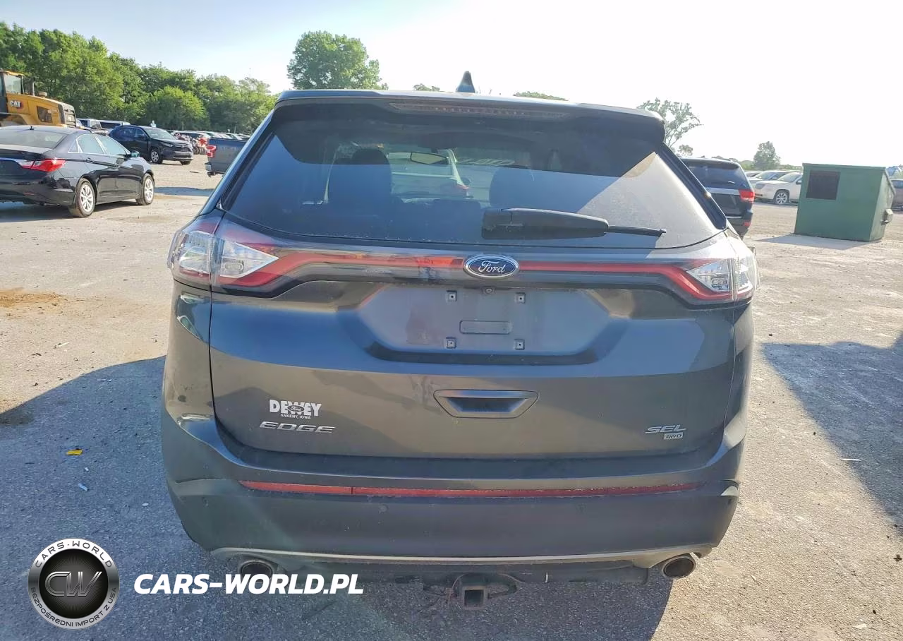 2018 Ford Edge Sel VIN:2FMPK4J83JBB15837 - 6