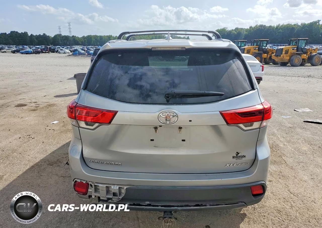 2019 Toyota Highlander Xle VIN:5TDJZRFH3KS613788 - 6