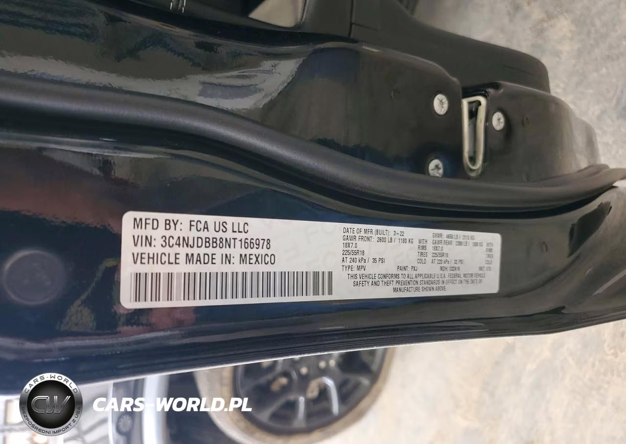 2022 Jeep Compass Latitude VIN:3C4NJDBB8NT166978 - 13