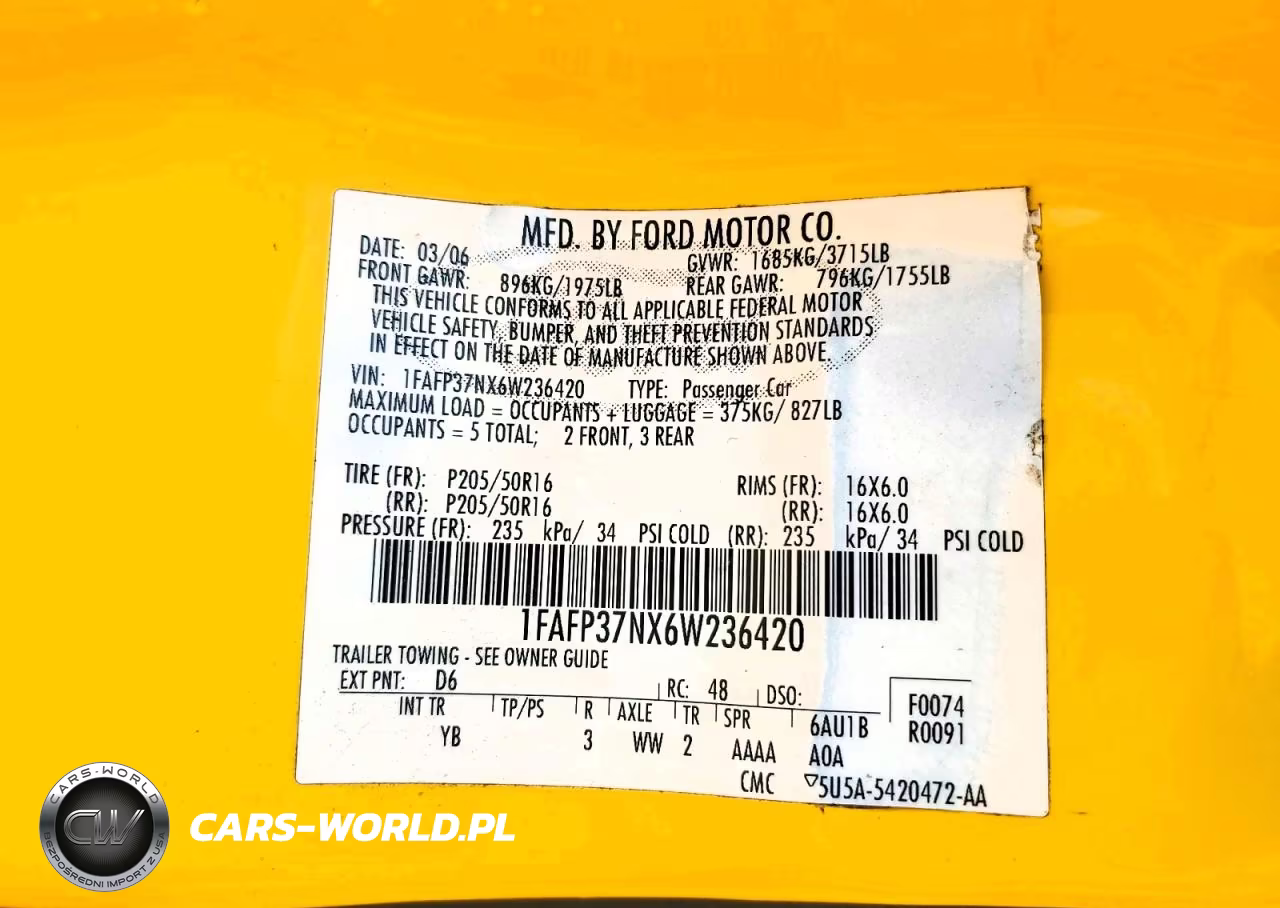 2006 Ford Focus Zx5 VIN:1FAFP37NX6W236420 - 12