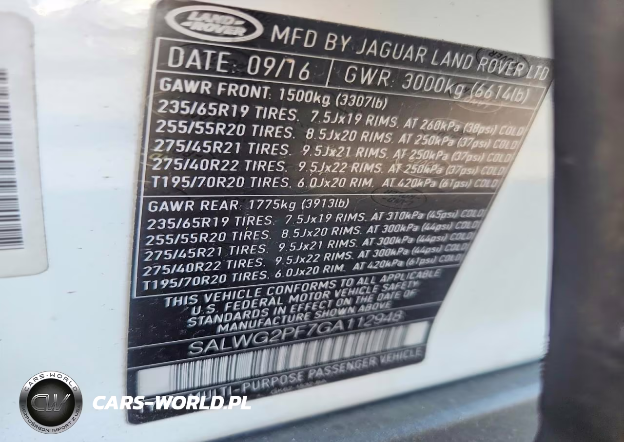 2016 Land Rover Range Rover Sport Se VIN:SALWG2PF7GA112948 - 12