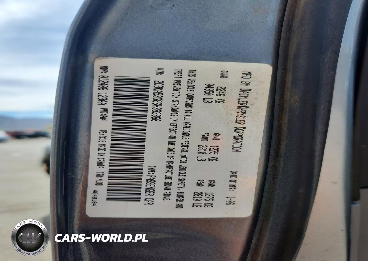 2006 Chrysler 300 Touring VIN:2C3KA53G86H383366 - 12