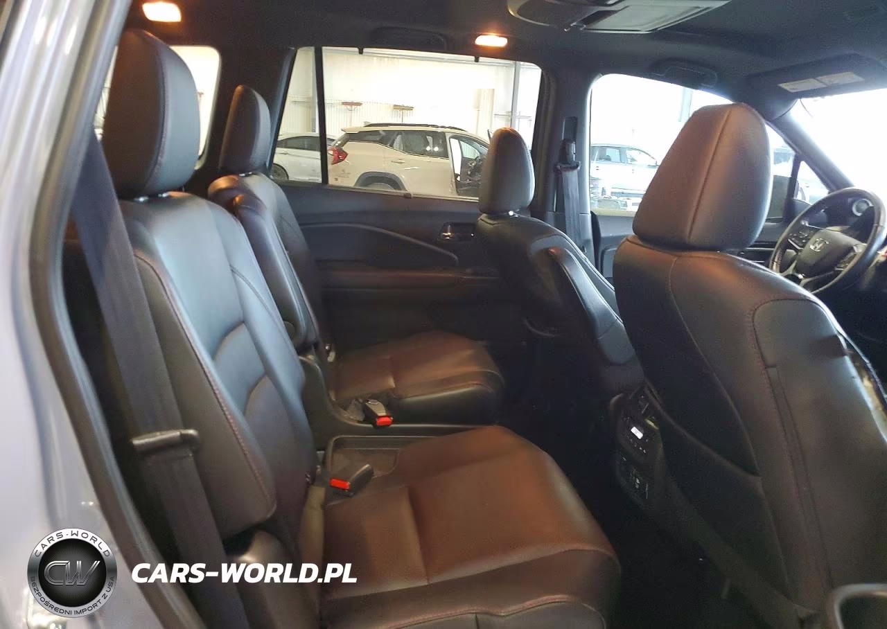 2022 Honda Pilot Black VIN:5FNYF6H73NB040443 - 11