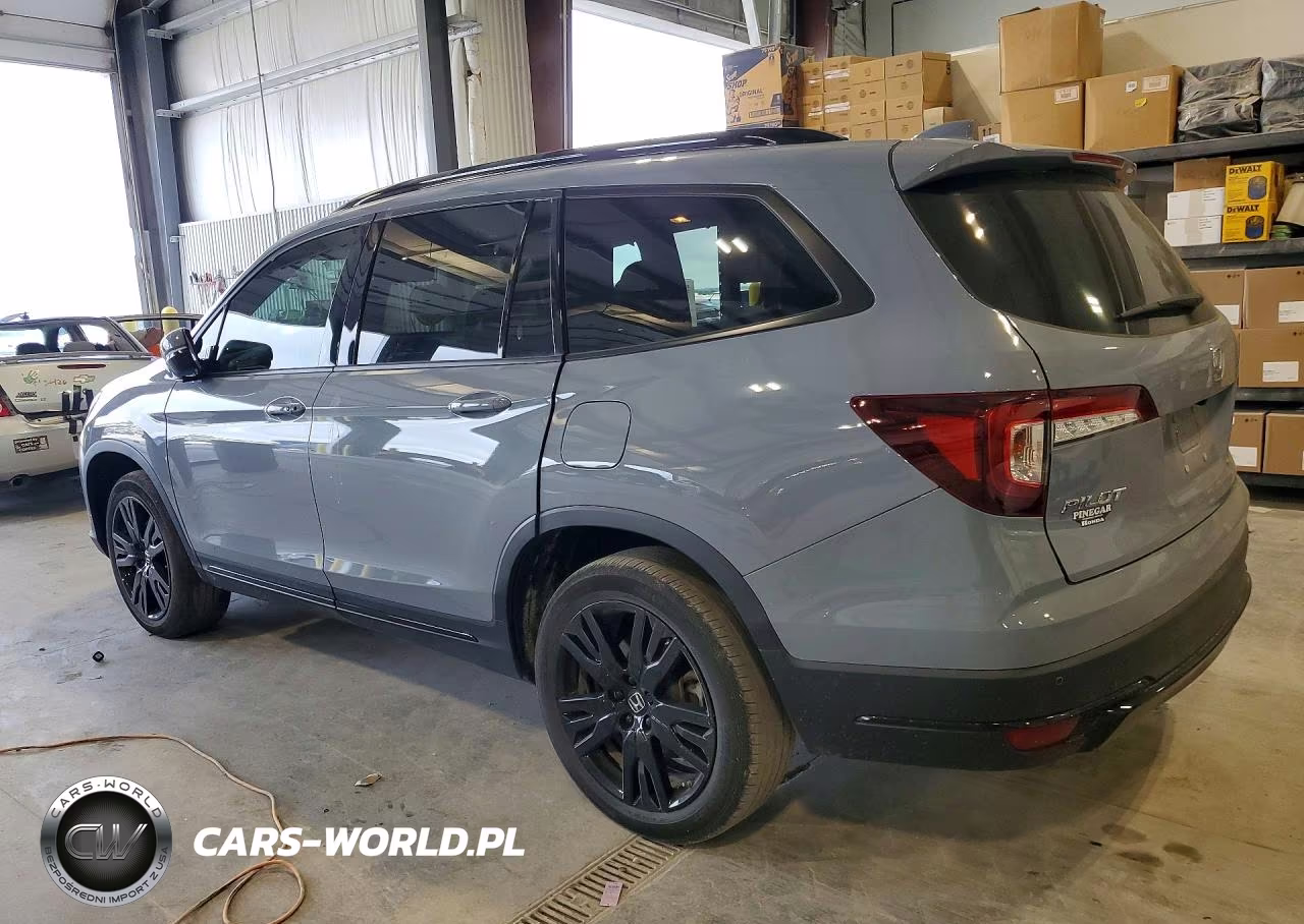 2022 Honda Pilot Black VIN:5FNYF6H73NB040443 - 2
