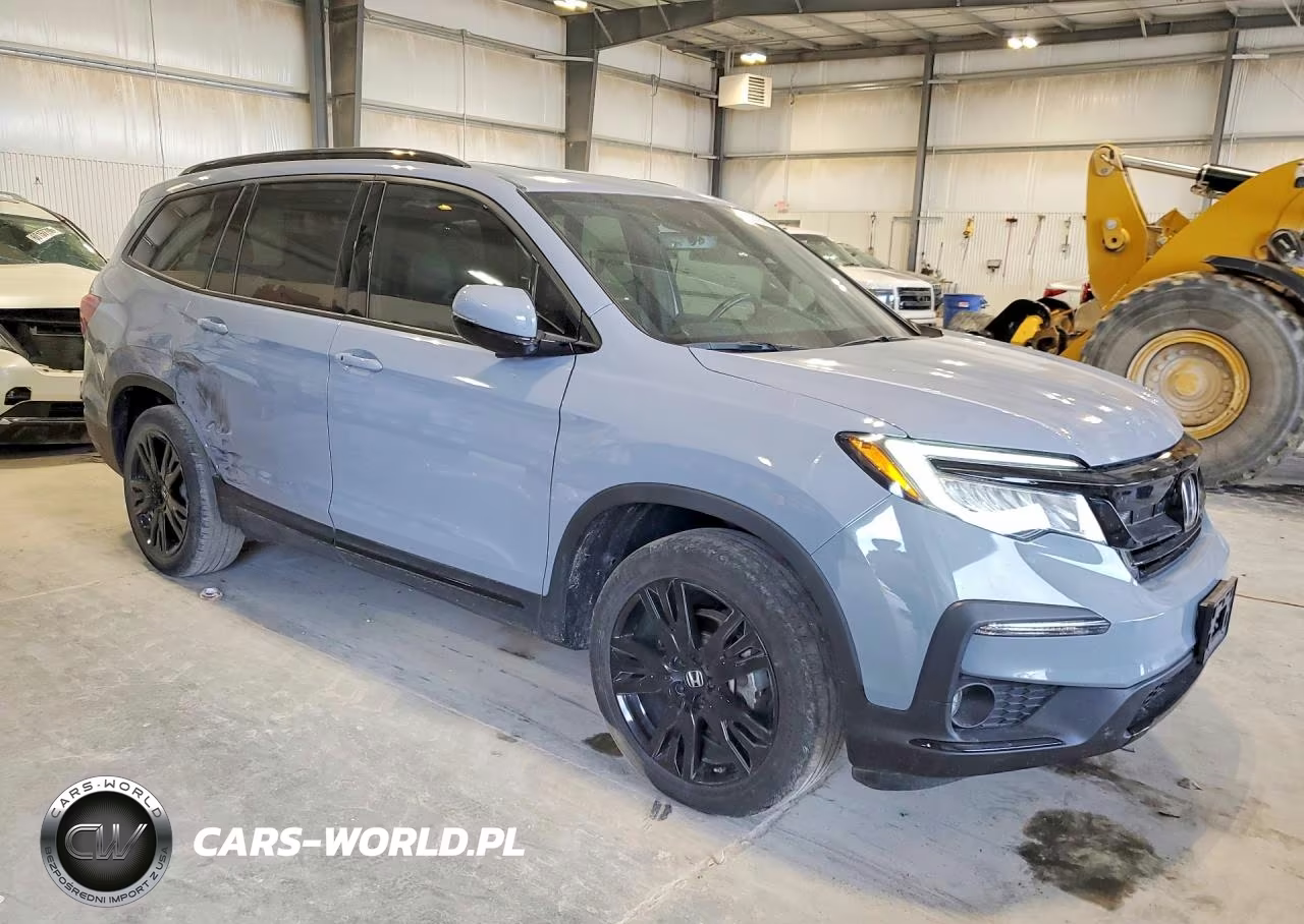 2022 Honda Pilot Black VIN:5FNYF6H73NB040443 - 4