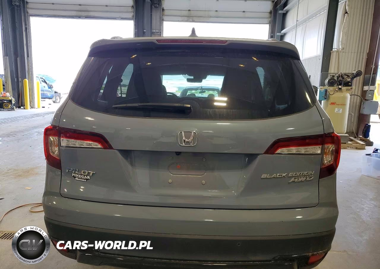2022 Honda Pilot Black VIN:5FNYF6H73NB040443 - 6