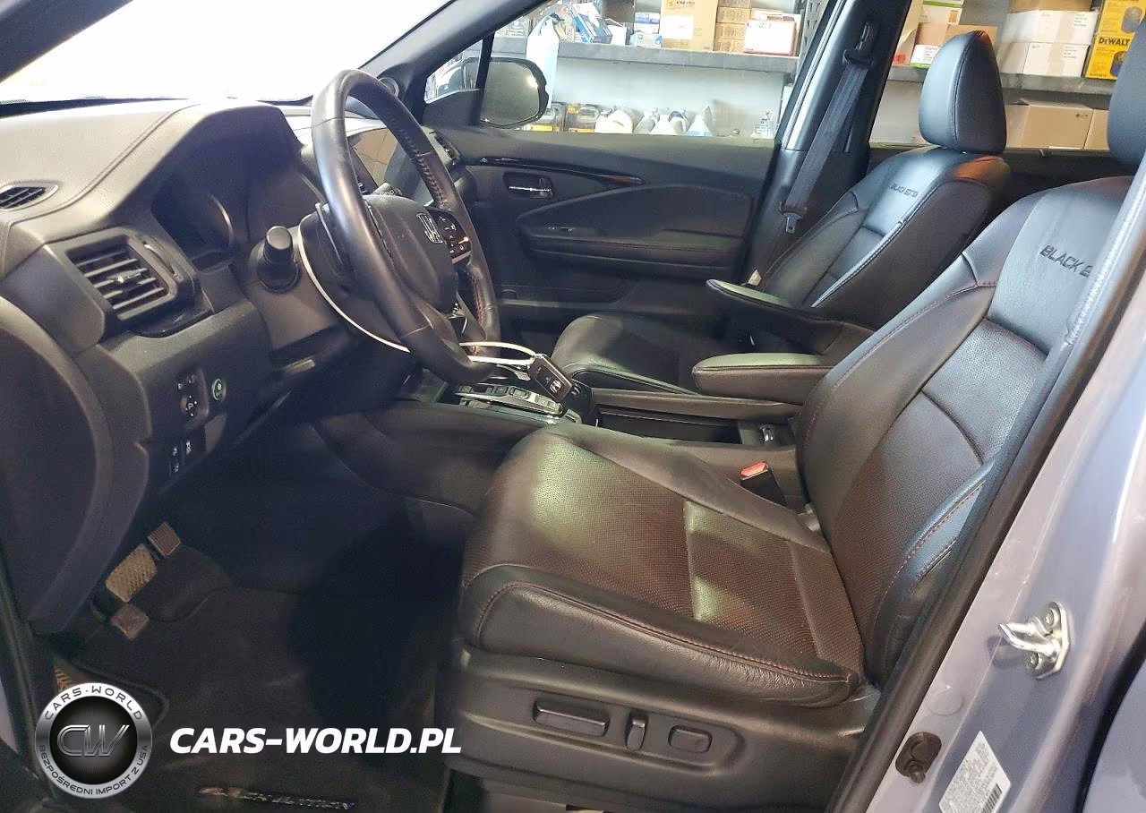 2022 Honda Pilot Black VIN:5FNYF6H73NB040443 - 7