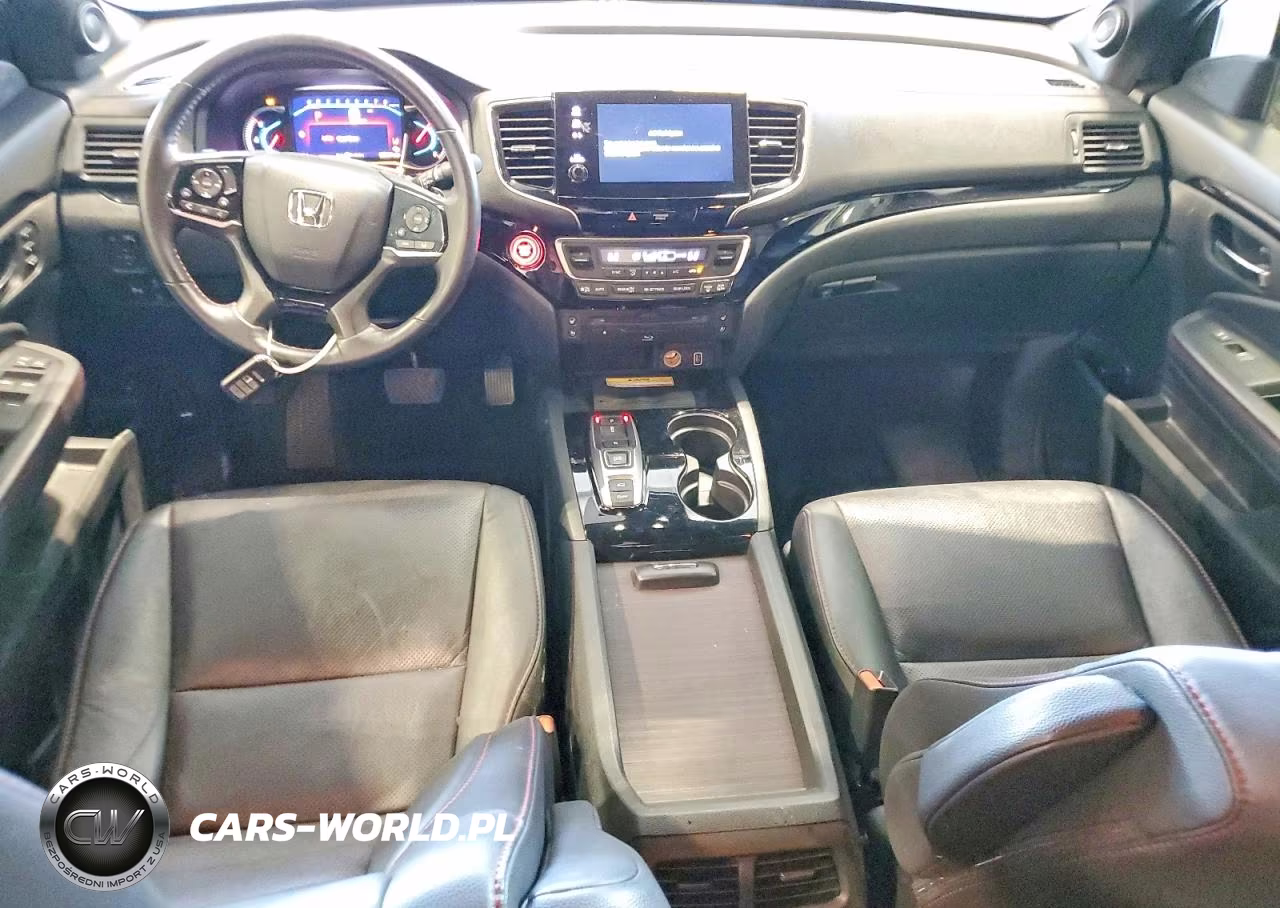 2022 Honda Pilot Black VIN:5FNYF6H73NB040443 - 8