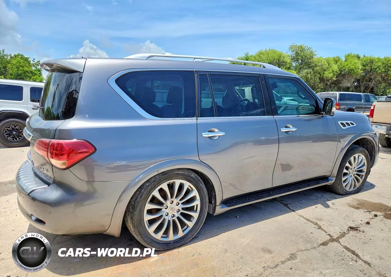 2017 Infiniti Qx80 Base VIN:JN8AZ2NF7H9647364 - 3