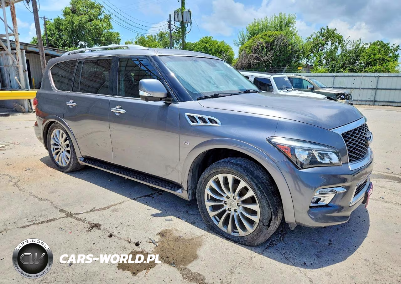 2017 Infiniti Qx80 Base VIN:JN8AZ2NF7H9647364 - 4