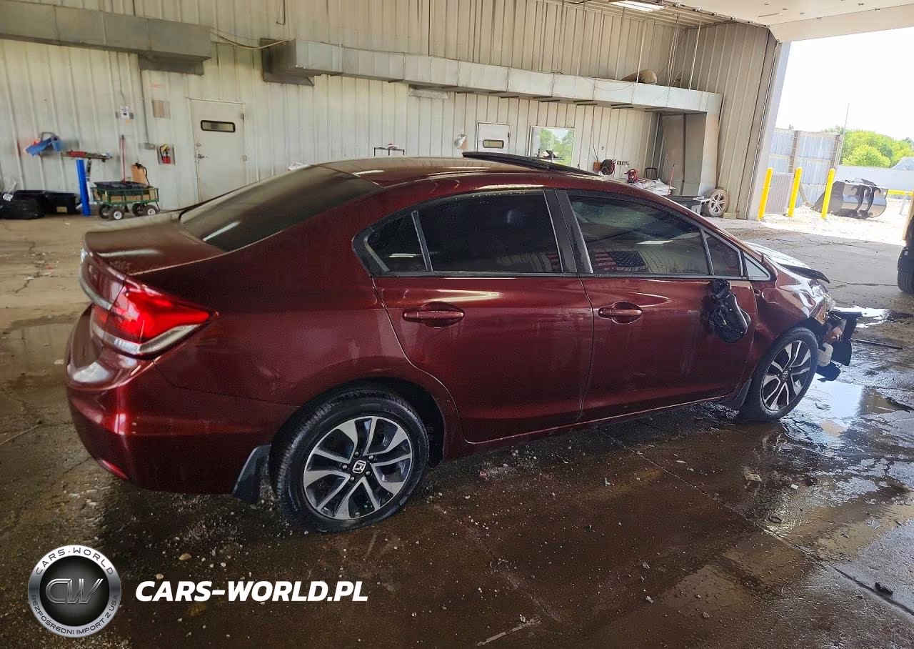 2015 Honda Civic Ex VIN:19XFB2F84FE107596 - 3