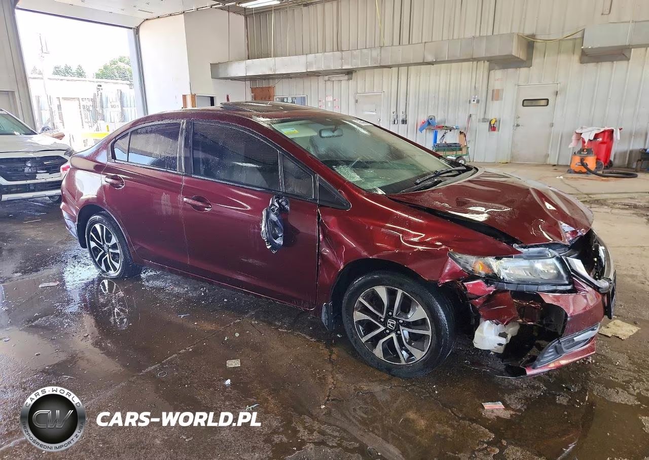 2015 Honda Civic Ex VIN:19XFB2F84FE107596 - 4