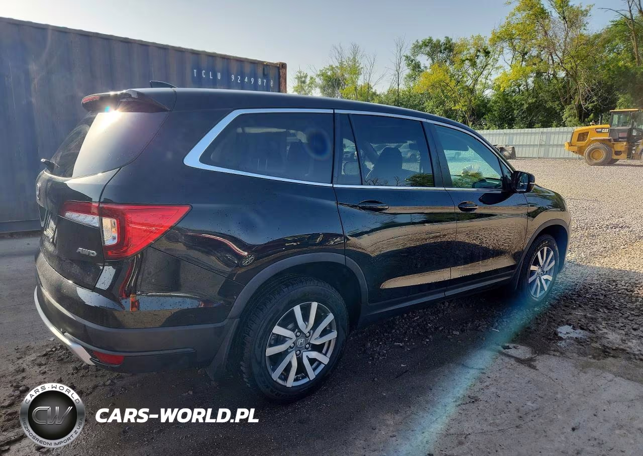 2021 Honda Pilot Exl VIN:5FNYF6H5XMB090589 - 3
