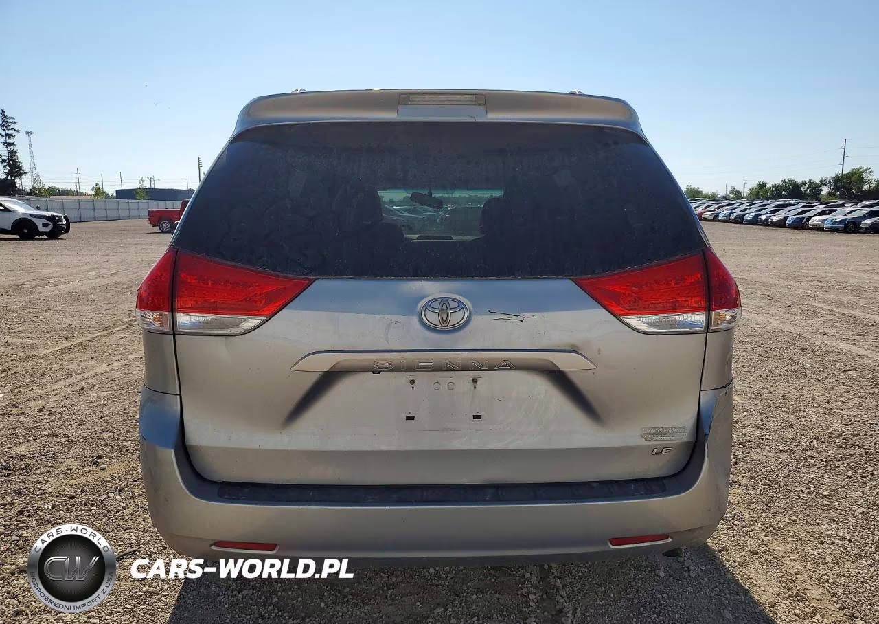 2011 Toyota Sienna Le VIN:5TDKK3DC3BS072593 - 6