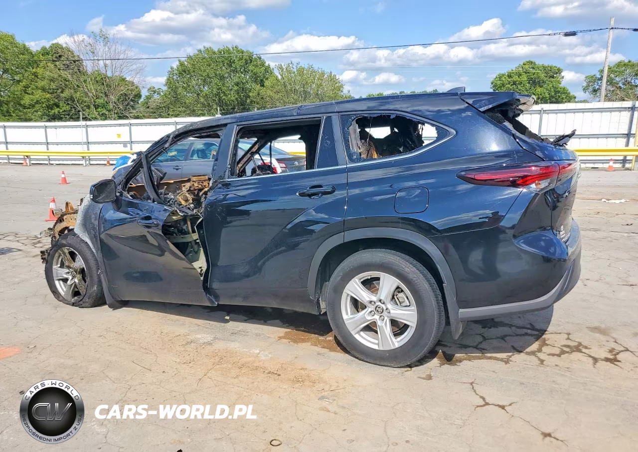 2024 Toyota Highlander Le VIN:5TDKDRAHXRS051540 - 2