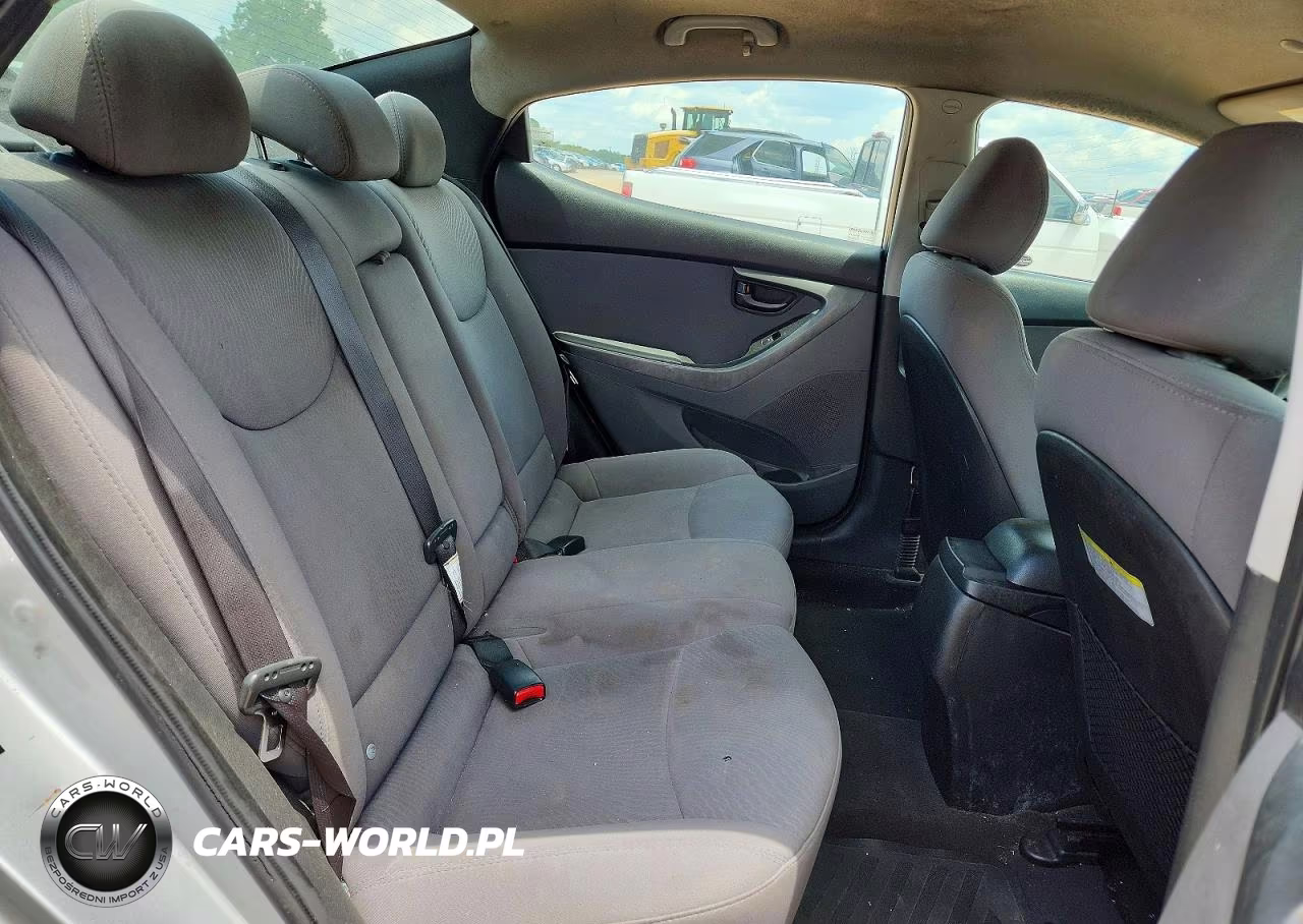 2014 Hyun Elantra Se VIN:5NPDH4AE3EH488253 - 10
