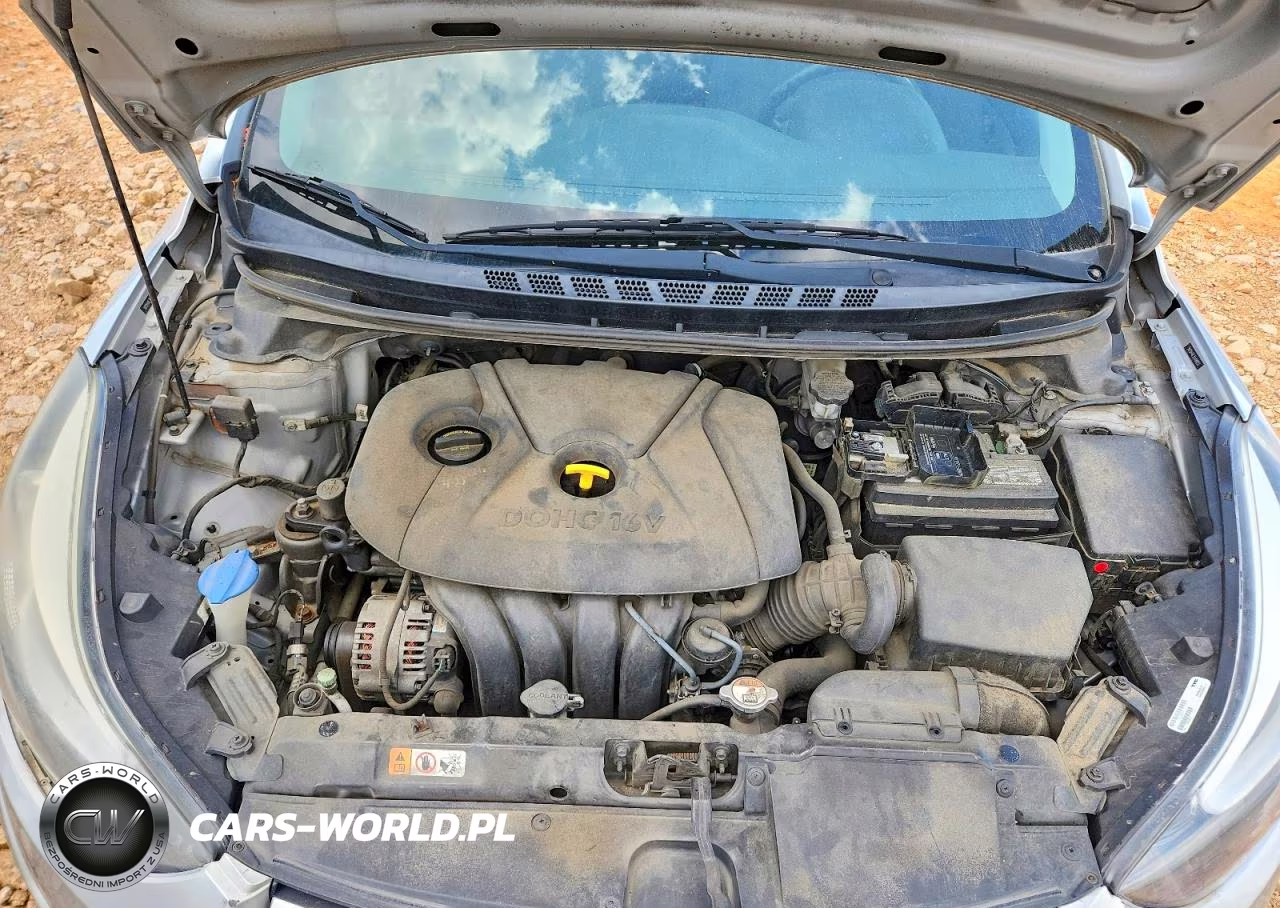 2014 Hyun Elantra Se VIN:5NPDH4AE3EH488253 - 11