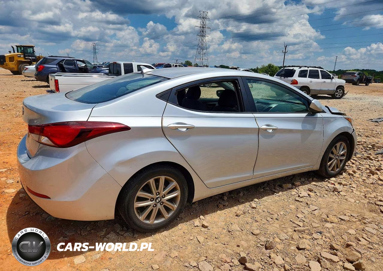 2014 Hyun Elantra Se VIN:5NPDH4AE3EH488253 - 3