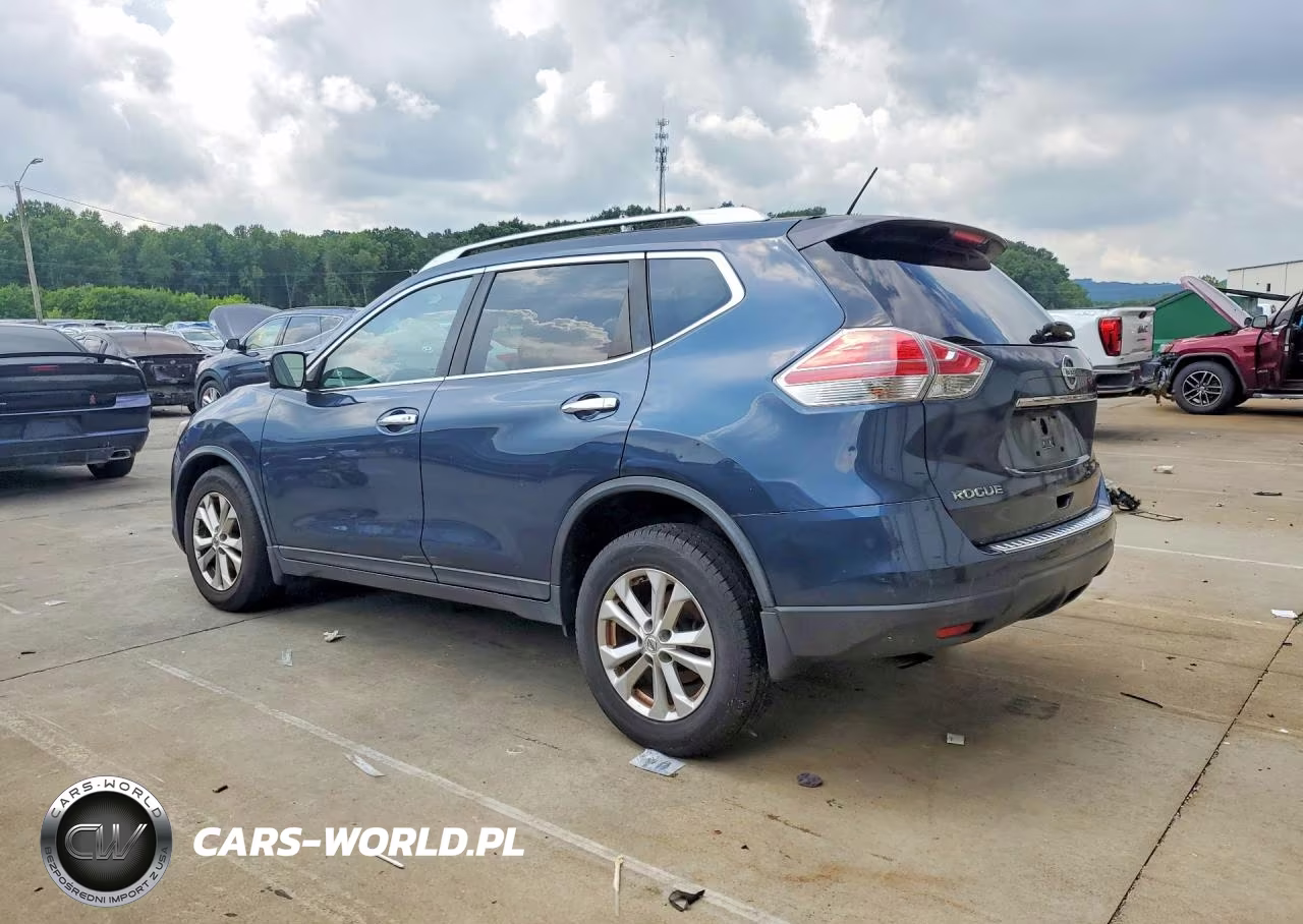 2015 Nissan Rogue Sv VIN:KNMAT2MT6FP541422 - 2