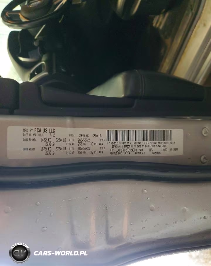 2015 Jeep Grand Cherokee Laredo VIN:1C4RJFAG2FC924868 - 14