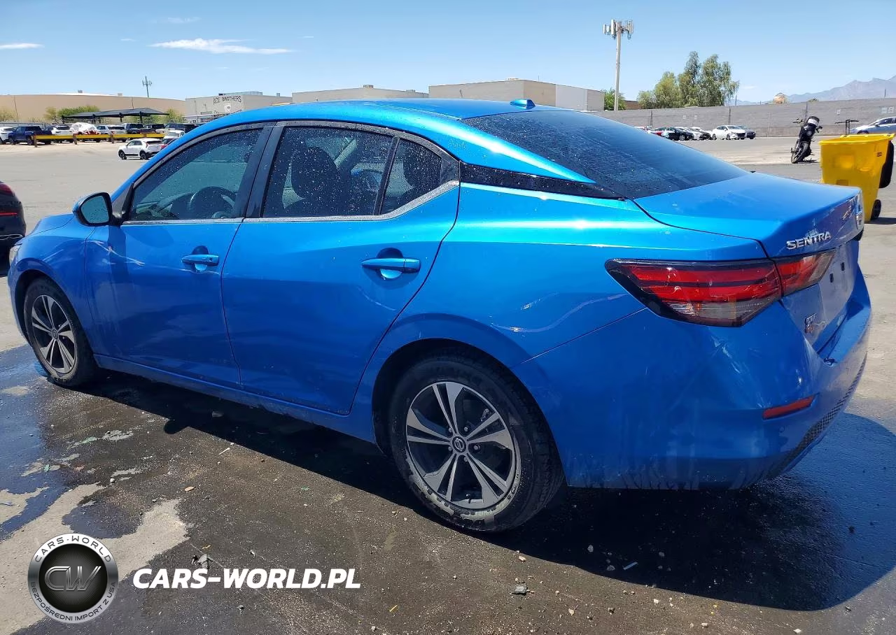 2022 Nissan Sentra Sv VIN:3N1AB8CV7NY305094 - 2