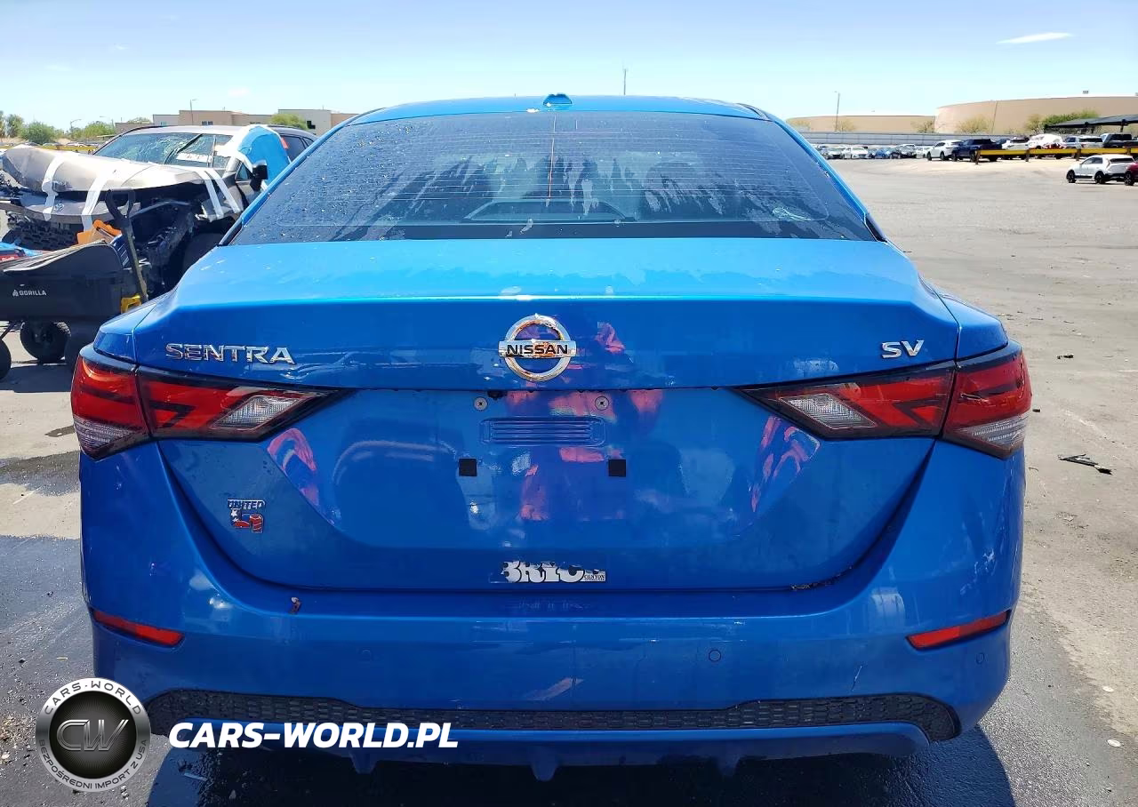 2022 Nissan Sentra Sv VIN:3N1AB8CV7NY305094 - 6