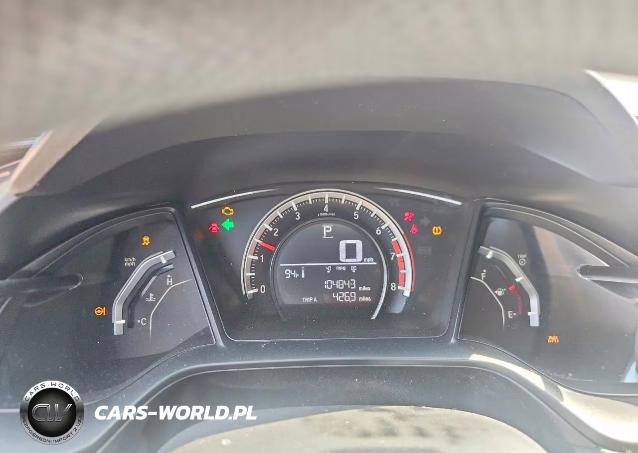 2018 Honda Civic Lx VIN:SHHFK7H26JU433035 - 9
