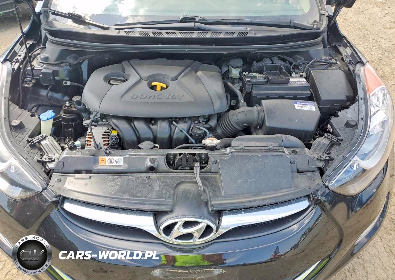 2012 Hyundai Elantra Gls VIN:KMHDH4AE8CU336922 - 11