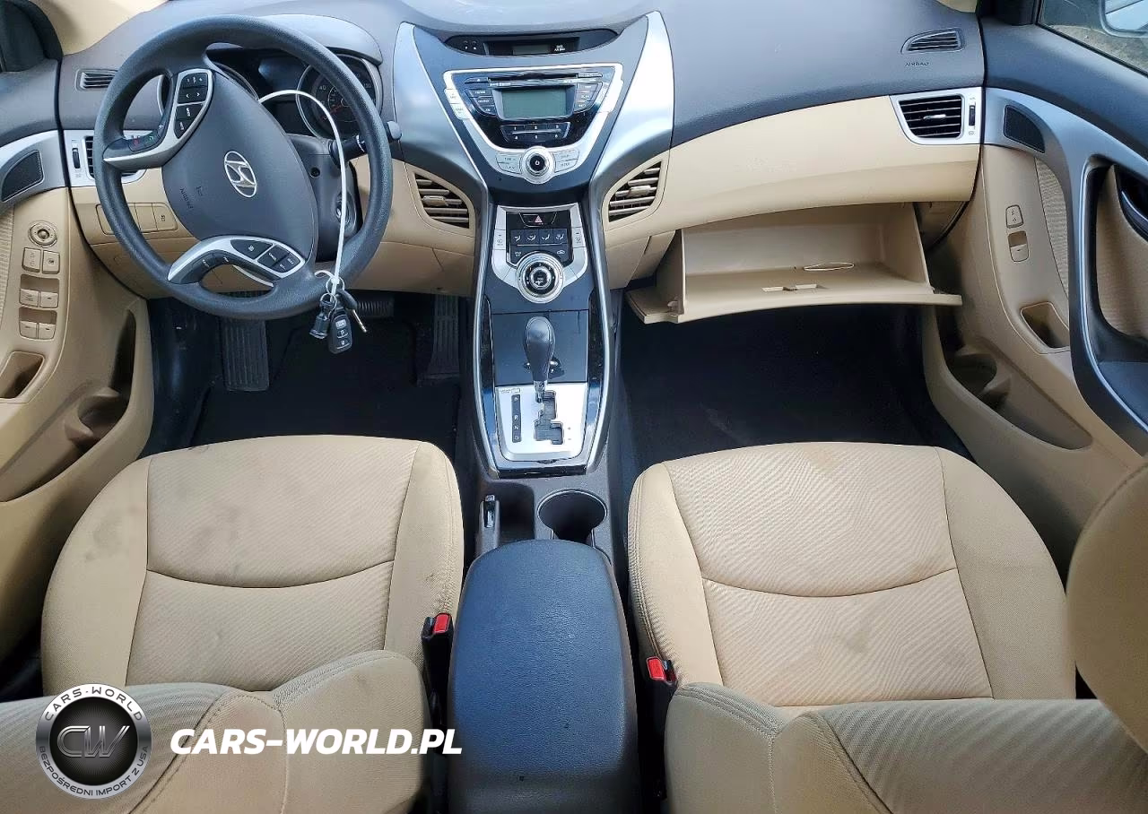 2012 Hyundai Elantra Gls VIN:KMHDH4AE8CU336922 - 8