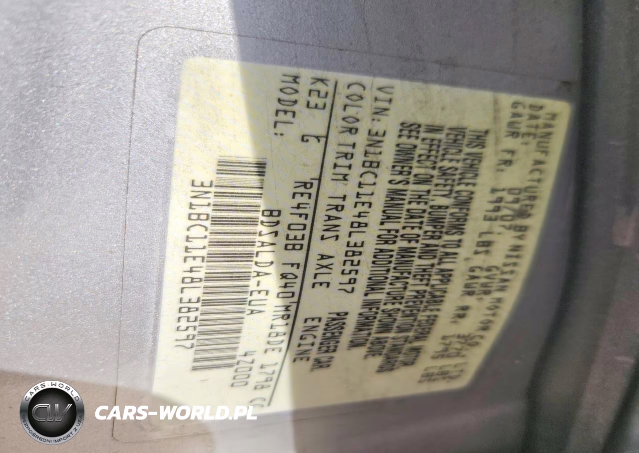 2008 Nissan Versa 1.8 S VIN:3N1BC11E48L382597 - 13